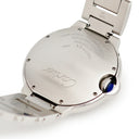 腕時計 カルティエ Cartier バロンブルー ドゥ カルティエ ムーンフェイズ WSBB0021 自動巻き メンズ ギョウシェ 青針 シルバー