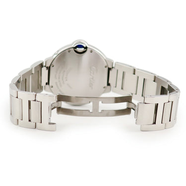 腕時計 カルティエ Cartier バロンブルー ドゥ カルティエ ムーンフェイズ WSBB0021 自動巻き メンズ ギョウシェ 青針 シルバー