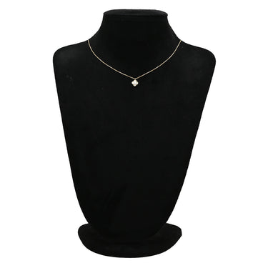 ヴァンクリーフアーペル Van Cleef & Arpels スウィート アルハンブラ ペンダント VCARF69100 パールホワイトXイエローゴールド K18YG マザーオブパール ネックレス 白 Au750 18K シェル