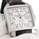 腕時計 オメガ OMEGA デ ヴィル コーアクシャル X2 ビッグデイト 7813.30.39 自動巻き メンズ ホワイト スクエア