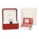 腕時計 オメガ OMEGA デ ヴィル コーアクシャル X2 ビッグデイト 7813.30.39 自動巻き メンズ ホワイト スクエア