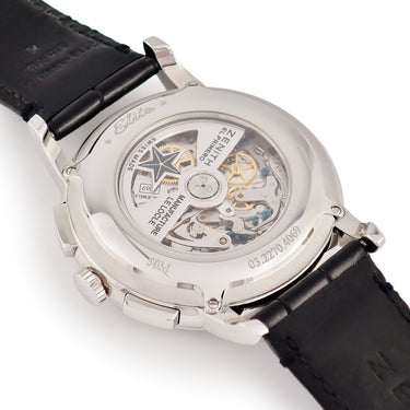 腕時計 ゼニス ZENITH エリート クロノグラフ クラシック 03.2270.4069/01.C493 自動巻き メンズ シルバー スモセコ エルプリメロ