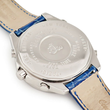 腕時計 ジェイコブ JACOB&CO ファイブタイムゾーン JC-1D クオーツ メンズ 純正ダイヤ ギョウシェ シルバー GMT デイト