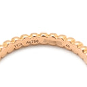 ヴァンクリーフアーペル Van Cleef & Arpels ペルレ ゴールドパール スモール VCARPJMF00 ローズゴールド K18PG #48(JP8) リング 指輪 ピンクゴールド 750 18K RG PG 8号
