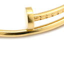 カルティエ Cartier ジュストアンクル SM B6062615 イエローゴールド K18YG #15 ブレスレット 750 18K YG