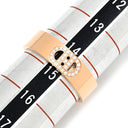 エルメス HERMES H ダンクル PM H115601B ローズゴールド K18PG ダイヤモンド #55(JP15) リング 指輪 ピンクゴールド Au750 18K 18金 ダイヤモンド 27石 14.5号