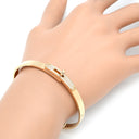 エルメス HERMES ケリーPM バングル H214465B 00ST ローズゴールド K18PG ダイヤモンド ST ブレスレット ピンクゴールド Au750 18K 18金 ダイヤ 61P 61石 61粒 パヴェ
