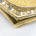 ノンブランド NON BRAND コイン 金貨 イエローゴールド K18YG K21.6YG（コイン） ダイヤモンド ルビー ペンダントトップ 10ドル金貨 アメリカンインディアンヘッド 750 18K K21.6 ネックレストップ ペンダントヘッド