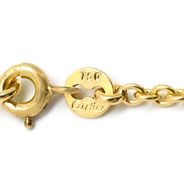 カルティエ Cartier パンテール ドゥ カルティエ パンサー イエローゴールド K18YG ネックレス Cartier Au750 18K 豹モチーフ