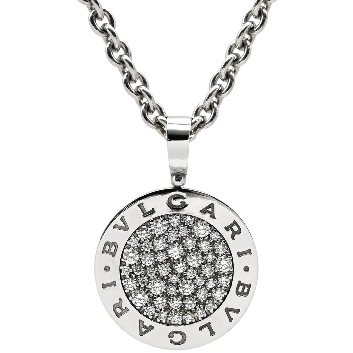 ブルガリ BVLGARI ブルガリブルガリ ホワイトゴールド ネックレス