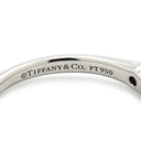 ティファニー Tiffany & Co ソリティア プラチナシルバー Pt950 ダイヤモンド リング 指輪 T&Co. プラチナム 1P 1石 1粒 ダイヤ 6本立爪 エンゲージ ブライダル 0.25ct 11号