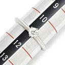 ティファニー Tiffany & Co ソリティア プラチナシルバー Pt950 ダイヤモンド リング 指輪 T&Co. プラチナム 1P 1石 1粒 ダイヤ 6本立爪 エンゲージ ブライダル 0.25ct 11号