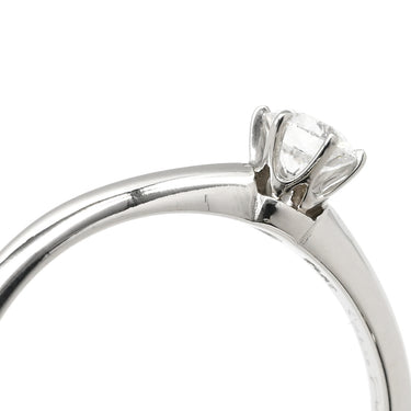 ティファニー Tiffany & Co ソリティア ダイヤリング プラチナシルバー Pt ダイヤモンド リング 指輪 T&Co. 1P 1石 1粒 立爪 PLAT プラチナ 11号