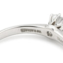 ティファニー Tiffany & Co ソリティア ダイヤリング プラチナシルバー Pt ダイヤモンド リング 指輪 T&Co. 1P 1石 1粒 立爪 PLAT プラチナ 11号