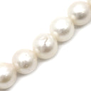ノンブランド NON BRAND パール 6.0mm-6.5mm パールホワイト×シルバー シルバー パール ネックレス 真珠 あこやパール 一連 アコヤ真珠 43.5cm ラウンドシェイプ