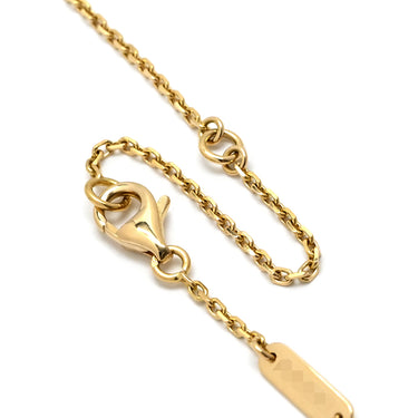 ヴァンクリーフアーペル Van Cleef & Arpels VCARA45800 ブラック×イエローゴールド K18YG オニキス ネックレス 黒 Au750 18K オニキス