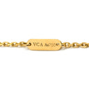 ヴァンクリーフアーペル Van Cleef & Arpels VCARA45800 ブラック×イエローゴールド K18YG オニキス ネックレス 黒 Au750 18K オニキス