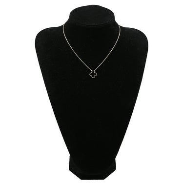 ヴァンクリーフアーペル Van Cleef & Arpels VCARA45800 ブラック×イエローゴールド K18YG オニキス ネックレス 黒 Au750 18K オニキス