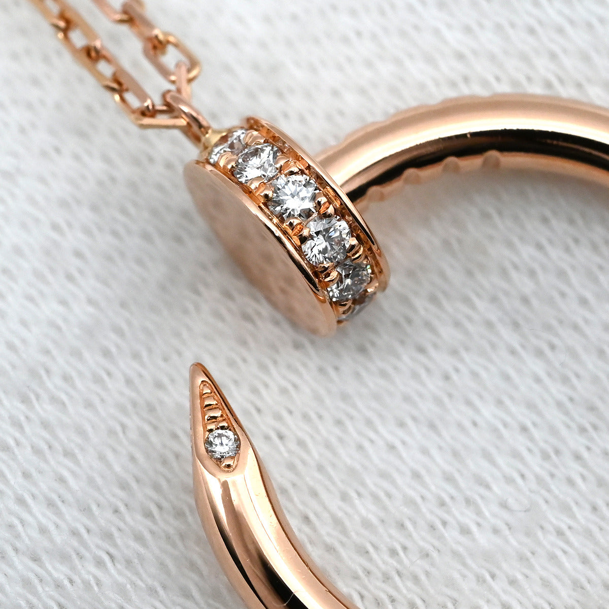 カルティエ Cartier ジュストアンクル ダイヤ B7224888 ピンクゴールド