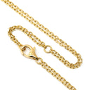 カルティエ Cartier B7219500 イエローゴールド K18YG ダイヤモンド ネックレス 2石 2粒 Au750 18K 18金 W ダブルチェーン