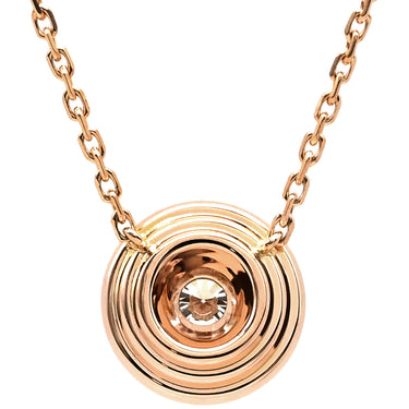 カルティエ Cartier ダムール ピンクゴールド K18PG ダイヤモンド ネックレス ダイヤモンド 18K 750 PG RG パヴェダイヤ