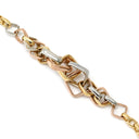 カルティエ Cartier トリニティ クッション B6080818 イエローゴールドXピンクゴールドXホワイトゴールド K18YG K18PG K18WG ブレスレット スクエアモチーフ 3カラー 750 チェーン