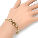 カルティエ Cartier トリニティ クッション B6080818 イエローゴールドXピンクゴールドXホワイトゴールド K18YG K18PG K18WG ブレスレット スクエアモチーフ 3カラー 750 チェーン