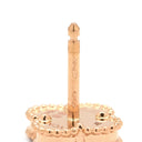 ヴァンクリーフアーペル Van Cleef & Arpels VCARN6BO00 レッド×ローズゴールド K18PG カーネリアン ピアス Au750 18K 18金 カーネリアン