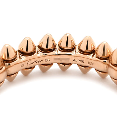 カルティエ Cartier クラッシュ ドゥ カルティエ SM B4229800 ピンクゴールド K18PG #58(JP18) リング 指輪 750 RG 17号