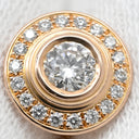 カルティエ Cartier ダムール ダイヤ N8503900 ピンクゴールド K18PG ダイヤモンド ピアス ブリリアントカット パヴェ ディアマンレジェ
