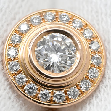カルティエ Cartier ダムール ダイヤ N8503900 ピンクゴールド K18PG ダイヤモンド ピアス ブリリアントカット パヴェ ディアマンレジェ