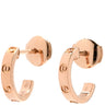 カルティエ Cartier ラブ LOVE フープピアス SM B8029000 ピンクゴールド K18PG ピアス ミニラブ 750 18K PG RG