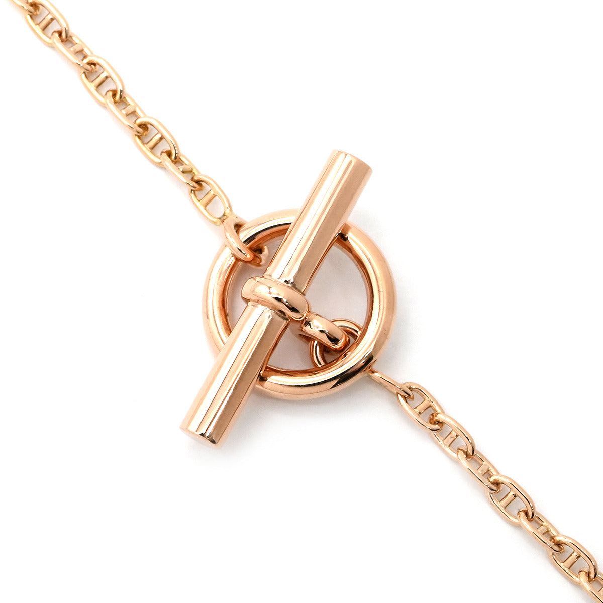 エルメス HERMES ファランドール PM ペンダント H221303B ピンク