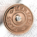 エルメス HERMES ガンバード ダブル ローズゴールド K18PG ダイヤモンド #52 リング 指輪 ピンクゴールド Au750 2P 2石 2粒 ダイヤ オープンリング 13.5号