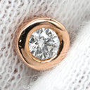 エルメス HERMES ガンバード ダブル ローズゴールド K18PG ダイヤモンド #52 リング 指輪 ピンクゴールド Au750 2P 2石 2粒 ダイヤ オープンリング 13.5号