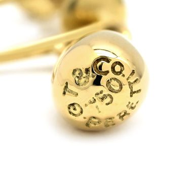 ティファニー Tiffany & Co ティアドロップ イエローゴールド K18YG イヤリング 18K 750 YG エルサペレッティ スイング ネジ式