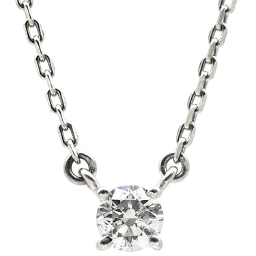 TASAKI TASAKI ダイヤ ペンダント 0447 プラチナシルバー Pt ダイヤモンド ネックレス 1石 1粒 ラウンドブリリアントカット プラチナ