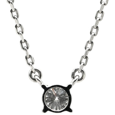 TASAKI TASAKI ダイヤ ペンダント 0447 プラチナシルバー Pt ダイヤモンド ネックレス 1石 1粒 ラウンドブリリアントカット プラチナ