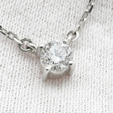 TASAKI TASAKI ダイヤ ペンダント 0447 プラチナシルバー Pt ダイヤモンド ネックレス 1石 1粒 ラウンドブリリアントカット プラチナ