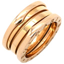 ブルガリ BVLGARI ビーゼロワン B-zero1 3バンドリング ピンクゴールド K18PG #49 リング 指輪 BVLGARI Au750 18K 18金 8号