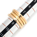 ブルガリ BVLGARI ビーゼロワン B-zero1 3バンドリング ピンクゴールド K18PG #49 リング 指輪 BVLGARI Au750 18K 18金 8号