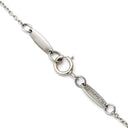 ティファニー Tiffany & Co ダブルワイヤー ペンダント ピンクサファイア ホワイトゴールド K18WG ピンクサファイア ネックレス Au750 Tiffany T smile