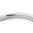 ノンブランド NON BRAND エメラルド ダイヤモンド リング グリーン×プラチナシルバー Pt950 エメラルド ダイヤモンド リング 指輪 緑 コロンビア産 エメラルドカット 15号