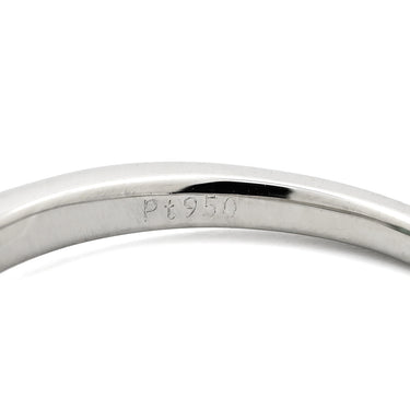 ノンブランド NON BRAND エメラルド ダイヤモンド リング グリーン×プラチナシルバー Pt950 エメラルド ダイヤモンド リング 指輪 緑 コロンビア産 エメラルドカット 15号
