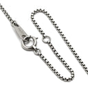 ノンブランド NON BRAND ブルーサファイア 0.74ct ダイヤペンダント ブルー×プラチナシルバー Pt900 サファイア ダイヤモンド Pt850(チェーン) ネックレス 青 ブルー プラチナ オーバルミックスカット