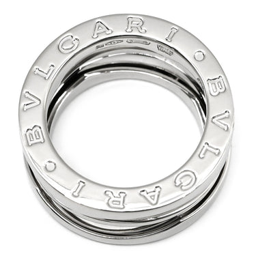 ブルガリ BVLGARI ビーゼロワン B-zero1 レジェンド 3バンド ホワイトゴールド K18WG #47(JP7) リング 指輪 750 18K 6.5号