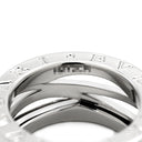 ブルガリ BVLGARI ビーゼロワン B-zero1 レジェンド 3バンド ホワイトゴールド K18WG #47(JP7) リング 指輪 750 18K 6.5号