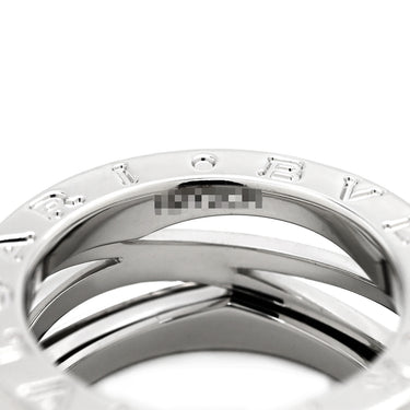 ブルガリ BVLGARI ビーゼロワン B-zero1 レジェンド 3バンド ホワイトゴールド K18WG #47(JP7) リング 指輪 750 18K 6.5号