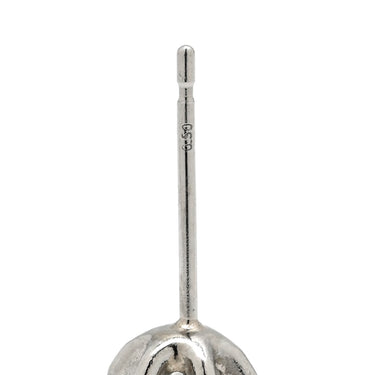 ノンブランド NON BRAND ダイヤモンド 0.5/0.5ct プラチナシルバー Pt900 ダイヤモンド ピアス 1P 1石 1粒 ソリティア 6本爪 Pt900 プラチナ 両耳用 スタッド