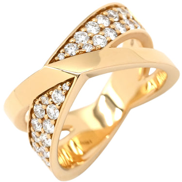 ティファニー Tiffany & Co アトラス Xリング ダイヤモンド ローズゴールド K18PG ダイヤモンド リング 指輪 ピンクゴールド 750PG 18金 12号